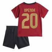 België Lois Openda #20 Thuis tenue voor kinderen EK 2024 Korte Mouwen (+ broek)