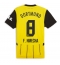 Borussia Dortmund Felix Nmecha #8 Thuis tenue 2024-25 Korte Mouwen