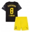 Borussia Dortmund Felix Nmecha #8 Uit tenue voor kinderen 2024-25 Korte Mouwen (+ broek)