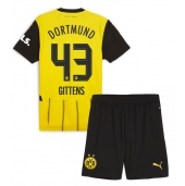 Borussia Dortmund Jamie Bynoe-Gittens #43 Thuis tenue voor kinderen 2024-25 Korte Mouwen (+ broek)