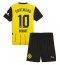 Borussia Dortmund Julian Brandt #10 Thuis tenue voor kinderen 2024-25 Korte Mouwen (+ broek)