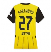 Borussia Dortmund Karim Adeyemi #27 Thuis tenue voor Dames 2024-25 Korte Mouwen