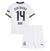 Borussia Dortmund Maximilian Beier #14 Derde tenue voor kinderen 2024-25 Korte Mouwen (+ broek)