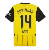 Borussia Dortmund Maximilian Beier #14 Thuis tenue 2024-25 Korte Mouwen