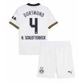 Borussia Dortmund Nico Schlotterbeck #4 Derde tenue voor kinderen 2024-25 Korte Mouwen (+ broek)