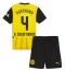 Borussia Dortmund Nico Schlotterbeck #4 Thuis tenue voor kinderen 2024-25 Korte Mouwen (+ broek)