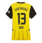 Borussia Dortmund Pascal Gross #13 Thuis tenue voor Dames 2024-25 Korte Mouwen