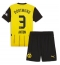 Borussia Dortmund Waldemar Anton #3 Thuis tenue voor kinderen 2024-25 Korte Mouwen (+ broek)