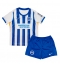 Brighton Thuis tenue voor kinderen 2024-25 Korte Mouwen (+ broek)