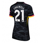 Chelsea Ben Chilwell #21 Derde tenue voor Dames 2024-25 Korte Mouwen