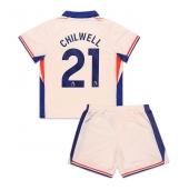 Chelsea Ben Chilwell #21 Uit tenue voor kinderen 2024-25 Korte Mouwen (+ broek)