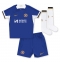 Chelsea Cole Palmer #20 Thuis tenue voor kinderen 2023-24 Korte Mouwen (+ broek)