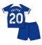 Chelsea Cole Palmer #20 Thuis tenue voor kinderen 2023-24 Korte Mouwen (+ broek)