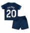 Chelsea Cole Palmer #20 Uit tenue voor kinderen 2023-24 Korte Mouwen (+ broek)