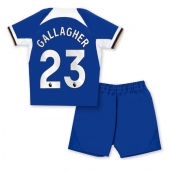 Chelsea Conor Gallagher #23 Thuis tenue voor kinderen 2023-24 Korte Mouwen (+ broek)