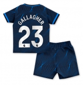 Chelsea Conor Gallagher #23 Uit tenue voor kinderen 2023-24 Korte Mouwen (+ broek)