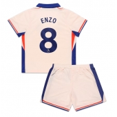 Chelsea Enzo Fernandez #8 Uit tenue voor kinderen 2024-25 Korte Mouwen (+ broek)