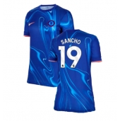 Chelsea Jadon Sancho #19 Thuis tenue voor Dames 2024-25 Korte Mouwen