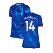 Chelsea Joao Felix #14 Thuis tenue voor Dames 2024-25 Korte Mouwen