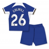 Chelsea Levi Colwill #26 Thuis tenue voor kinderen 2023-24 Korte Mouwen (+ broek)