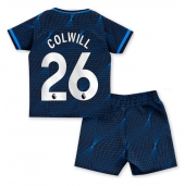 Chelsea Levi Colwill #26 Uit tenue voor kinderen 2023-24 Korte Mouwen (+ broek)