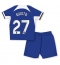 Chelsea Malo Gusto #27 Thuis tenue voor kinderen 2023-24 Korte Mouwen (+ broek)