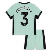 Chelsea Marc Cucurella #3 Derde tenue voor kinderen 2023-24 Korte Mouwen (+ broek)