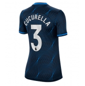 Chelsea Marc Cucurella #3 Uit tenue voor Dames 2023-24 Korte Mouwen