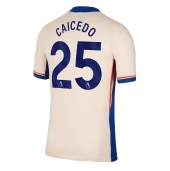 Chelsea Moises Caicedo #25 Uit tenue 2024-25 Korte Mouwen