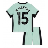 Chelsea Nicolas Jackson #15 Derde tenue voor kinderen 2023-24 Korte Mouwen (+ broek)