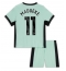 Chelsea Noni Madueke #11 Derde tenue voor kinderen 2023-24 Korte Mouwen (+ broek)