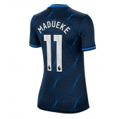 Chelsea Noni Madueke #11 Uit tenue voor Dames 2023-24 Korte Mouwen