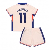 Chelsea Noni Madueke #11 Uit tenue voor kinderen 2024-25 Korte Mouwen (+ broek)