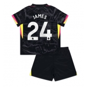 Chelsea Reece James #24 Derde tenue voor kinderen 2024-25 Korte Mouwen (+ broek)