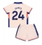 Chelsea Reece James #24 Uit tenue voor kinderen 2024-25 Korte Mouwen (+ broek)