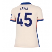 Chelsea Romeo Lavia #45 Uit tenue voor Dames 2024-25 Korte Mouwen