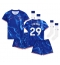 Chelsea Wesley Fofana #29 Thuis tenue voor kinderen 2024-25 Korte Mouwen (+ broek)