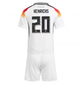 Duitsland Benjamin Henrichs #20 Thuis tenue voor kinderen EK 2024 Korte Mouwen (+ broek)