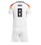 Duitsland Toni Kroos #8 Thuis tenue voor kinderen EK 2024 Korte Mouwen (+ broek)