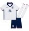 Engeland Cole Palmer #24 Thuis tenue voor kinderen EK 2024 Korte Mouwen (+ broek)