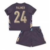 Engeland Cole Palmer #24 Uit tenue voor kinderen EK 2024 Korte Mouwen (+ broek)