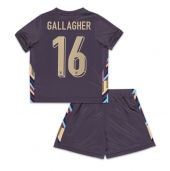 Engeland Conor Gallagher #16 Uit tenue voor kinderen EK 2024 Korte Mouwen (+ broek)