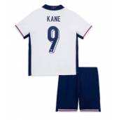 Engeland Harry Kane #9 Thuis tenue voor kinderen EK 2024 Korte Mouwen (+ broek)