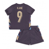 Engeland Harry Kane #9 Uit tenue voor kinderen EK 2024 Korte Mouwen (+ broek)