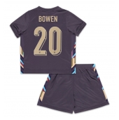 Engeland Jarrod Bowen #20 Uit tenue voor kinderen EK 2024 Korte Mouwen (+ broek)