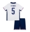 Engeland John Stones #5 Thuis tenue voor kinderen EK 2024 Korte Mouwen (+ broek)