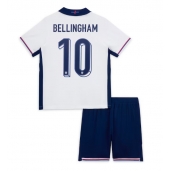 Engeland Jude Bellingham #10 Thuis tenue voor kinderen EK 2024 Korte Mouwen (+ broek)