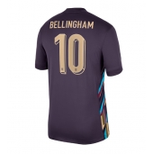 Engeland Jude Bellingham #10 Uit tenue voor Dames EK 2024 Korte Mouwen