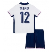 Engeland Kieran Trippier #12 Thuis tenue voor kinderen EK 2024 Korte Mouwen (+ broek)