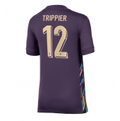 Engeland Kieran Trippier #12 Uit tenue voor Dames EK 2024 Korte Mouwen